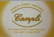 Campli Merceria – Intimo – Tessuti